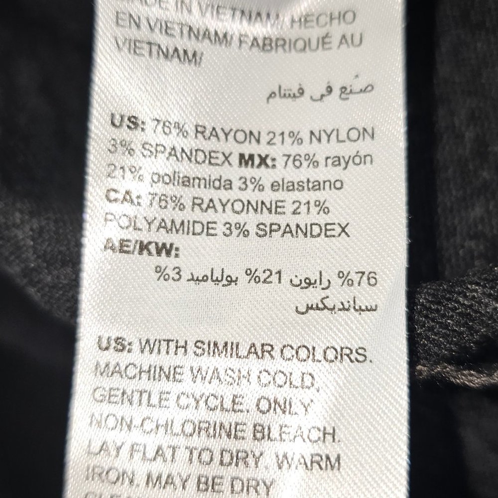 Chico's So Slimming Juliet Solid Gray Straight Po… - image 7